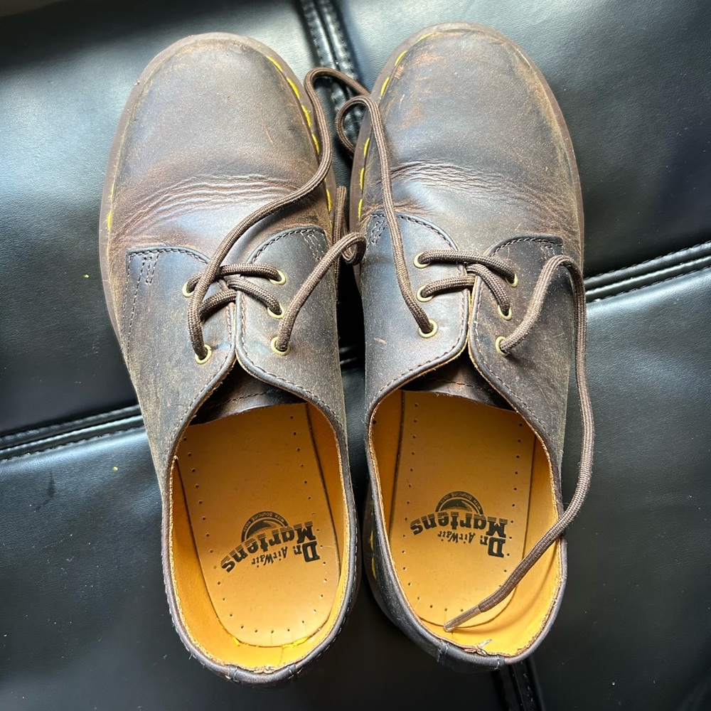 1461 CRAZY HORSE LEATHER OXFORD SHOES size 7